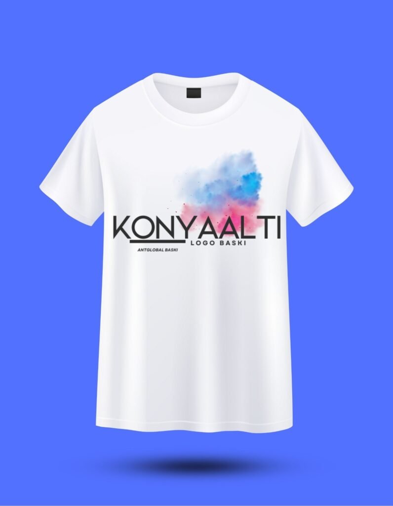 Antalya Konyaaltı'nda logo baskı hizmetleri, personel t-shirt baskısı, otel personeli üniforma logo baskısı ve dijital baskı çözümleri.